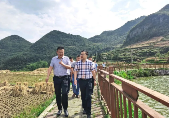畢節(jié)工業(yè)職業(yè)技術(shù)學(xué)院黨委書記李涌、院長邱國援率隊到鄉(xiāng)村振興駐村聯(lián)系工作點(diǎn)調(diào)研